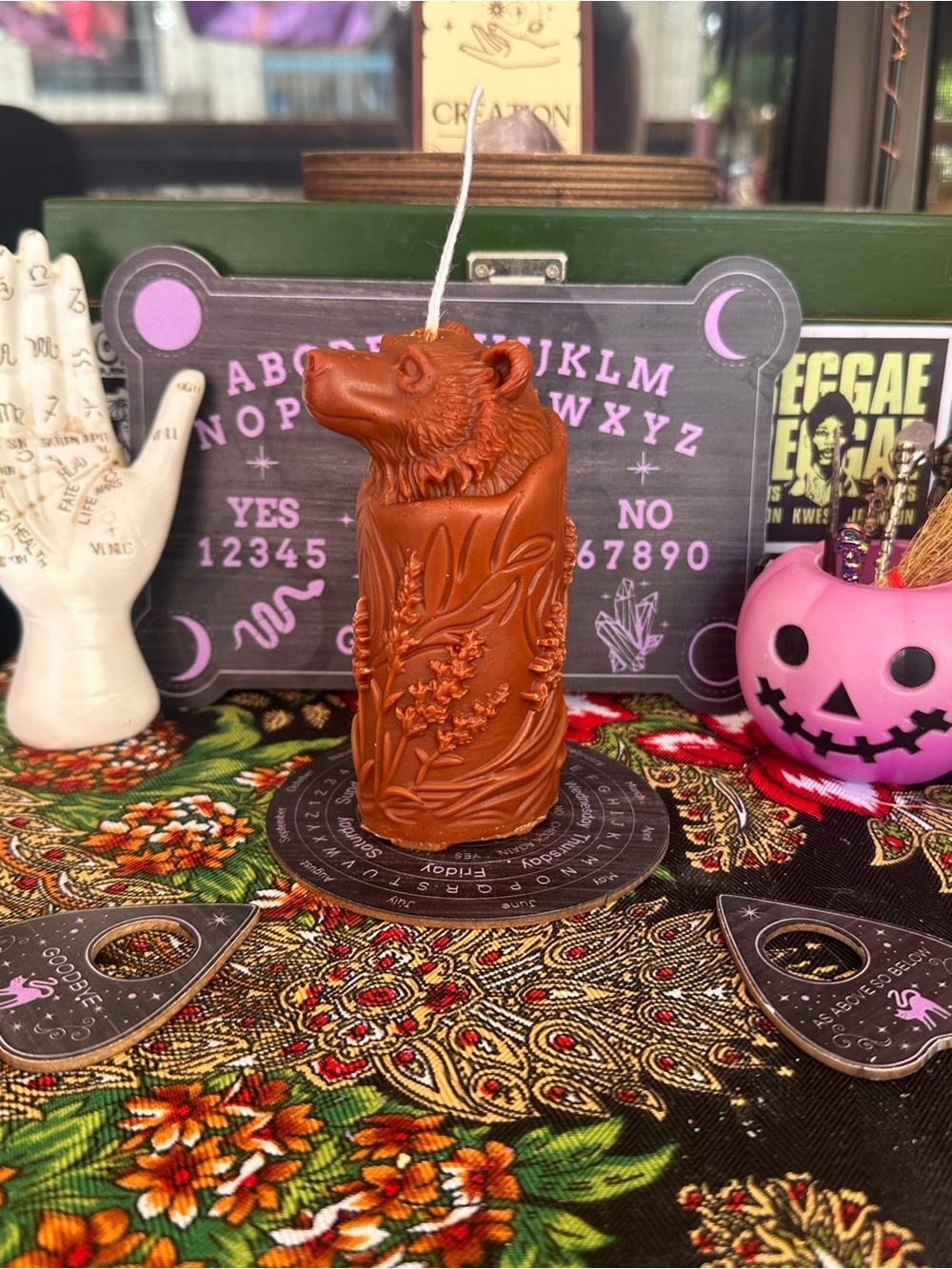 Forest Guardian Bear Candle